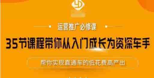 35门课程内容陪伴您从新手发展成为优秀赛车手，实现淘宝直通车系统学习，为您完成低成本、高产出的直通车 - 严选资源大全 - 严选资源大全