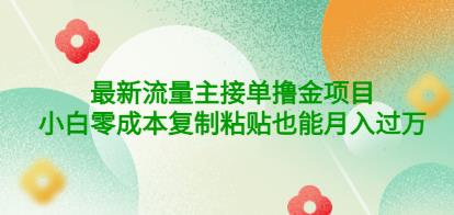 公众号最新流量主接单撸金项目，小白零成本复制粘贴也能月入过万￼￼ - 严选资源大全 - 严选资源大全