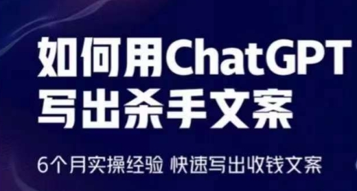 如何用ChatGPT写出杀手文案，6个月实操经验，快速写出收钱文案 - 严选资源大全 - 严选资源大全