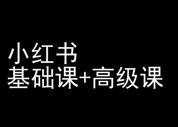 小红书基础课+高级课-小红书运营教程 - 严选资源大全 - 严选资源大全