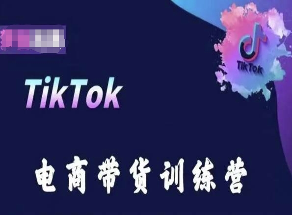 TikTok电商带货训练营，跟随时代潮流，跨境掘金 - 严选资源大全 - 严选资源大全