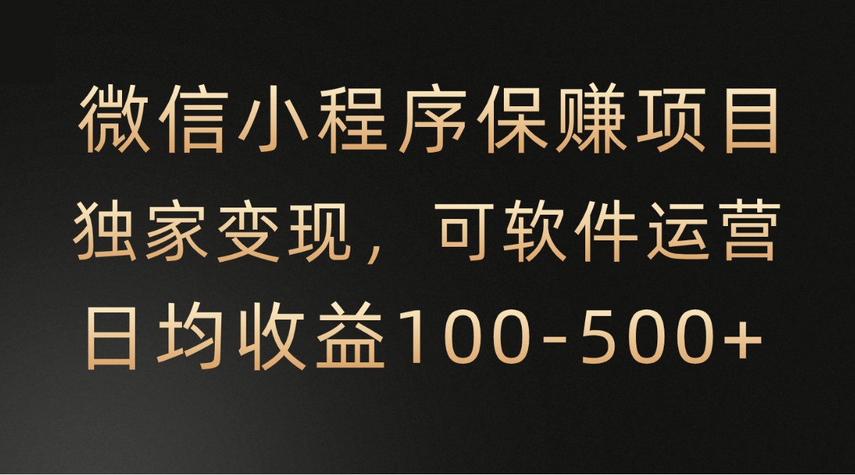 腾讯官方项目，可软件自动运营，稳定有保障，时间自由，永久售后，日均收益100-500+ - 严选资源大全 - 严选资源大全