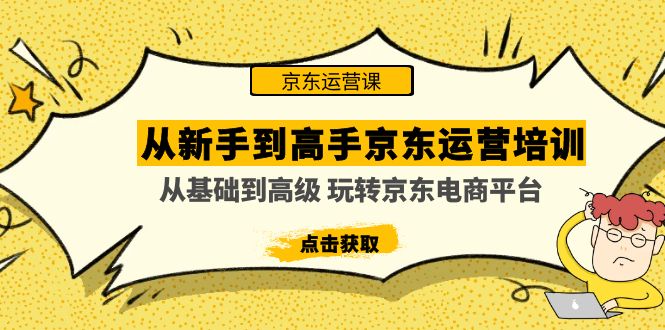 从新手到高手京东运营培训：从基础到高级 玩转京东电商平台(无中创水印)  - 严选资源大全 - 严选资源大全