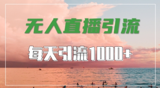 抖音快手视频号全平台通用，无人直播引流法，超暴力引流1000+高质量精准创业粉【揭秘】 - 严选资源大全 - 严选资源大全