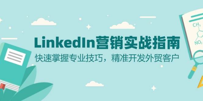 （13147期）LinkedIn 营销实战指南：快速掌握专业技巧，精准开发外贸客户 - 严选资源大全 - 严选资源大全