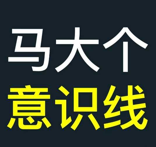 马大个意识线，一门改变人生意识的课程，讲解什么是能力线什么是意识线 - 严选资源大全 - 严选资源大全