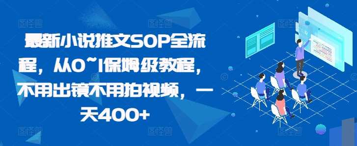 最新小说推文SOP全流程，从0~1保姆级教程，不用出镜不用拍视频，一天400+ - 严选资源大全 - 严选资源大全