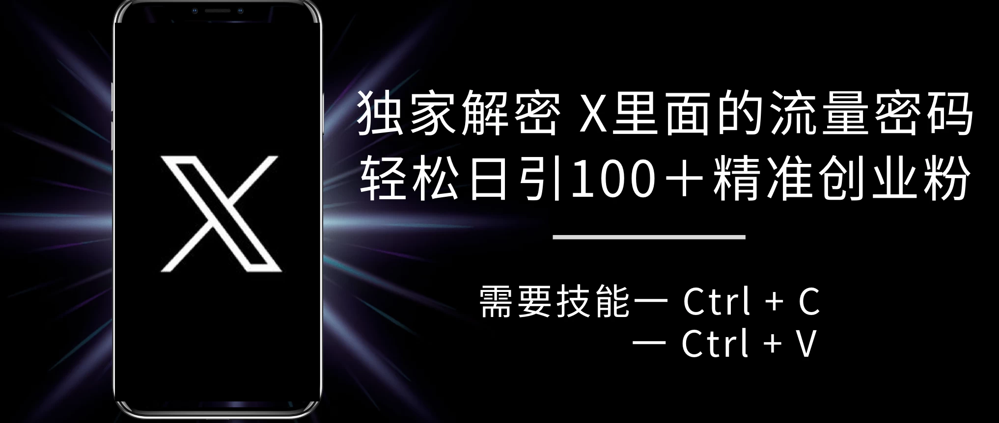 独家解密 X 里面的流量密码，复制粘贴，轻松日引100+ - 严选资源大全 - 严选资源大全