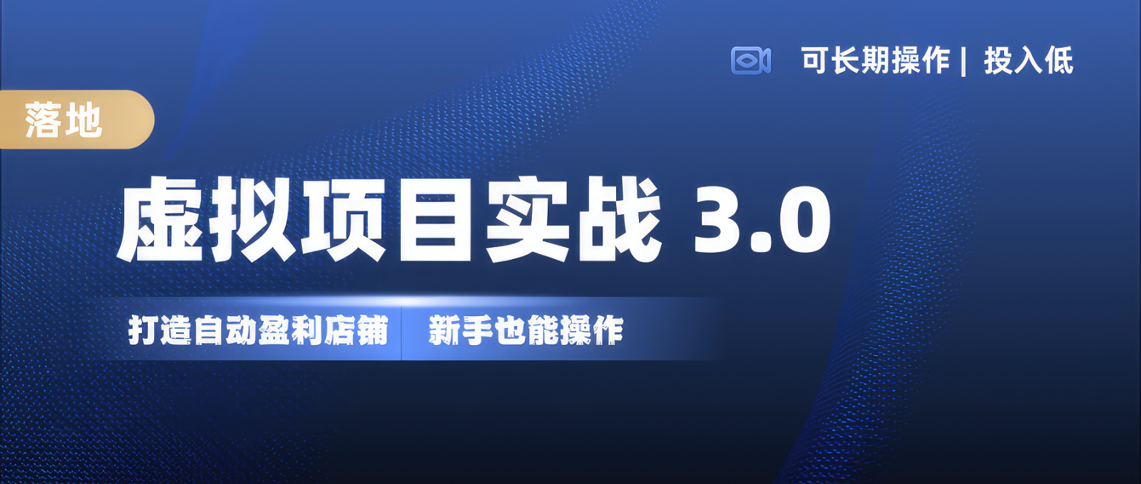 虚拟项目实操落地 3.0,新手轻松上手，单品月入1W+ - 严选资源大全 - 严选资源大全