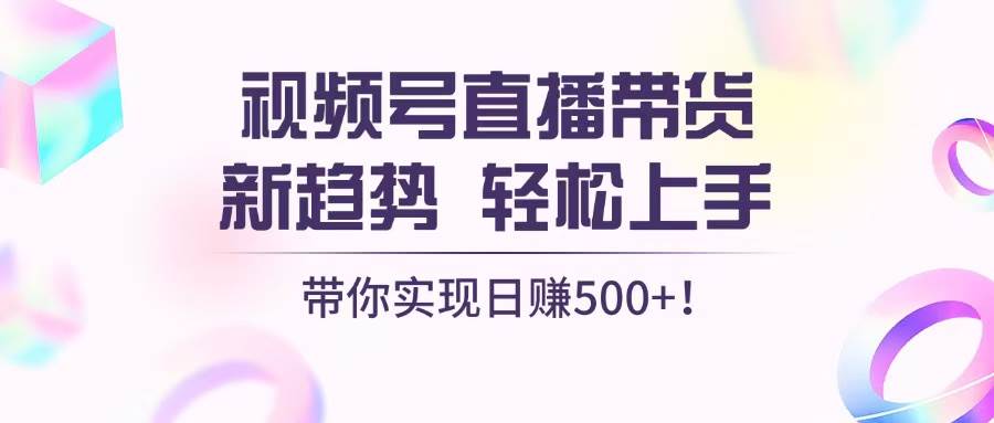 （13370期）视频号直播带货新趋势，轻松上手，带你实现日赚500+ - 严选资源大全 - 严选资源大全