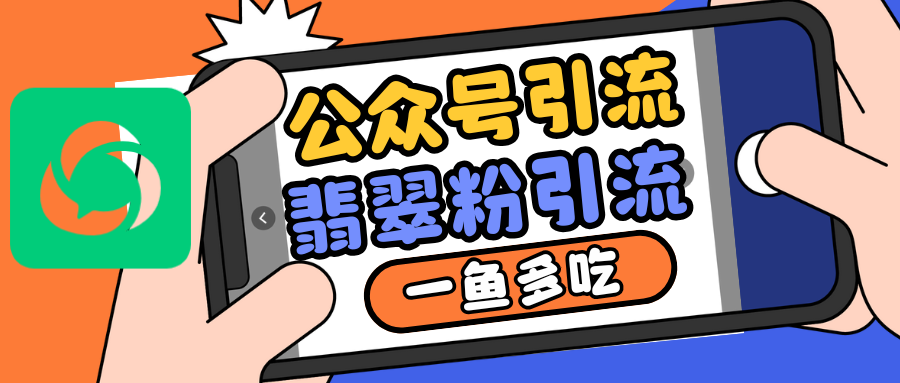 公众号低成本引流翡翠粉，高客单价，大力出奇迹一鱼多吃 - 严选资源大全 - 严选资源大全