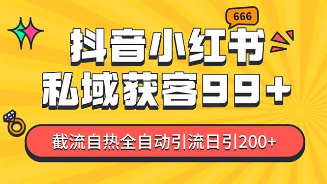 （13421期）某音，小红书，野路子引流玩法截流自热一体化日引200+精准粉 单日变现3… - 严选资源大全 - 严选资源大全