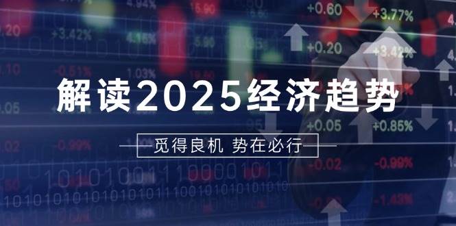 解读2025经济趋势、美股、A港股等资产前景判断，助您抢先布局未来投资 - 严选资源大全 - 严选资源大全