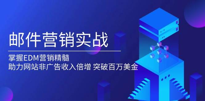 （13954期）邮件营销实战，掌握EDM营销精髓，助力网站非广告收入倍增，突破百万美金 - 严选资源大全 - 严选资源大全