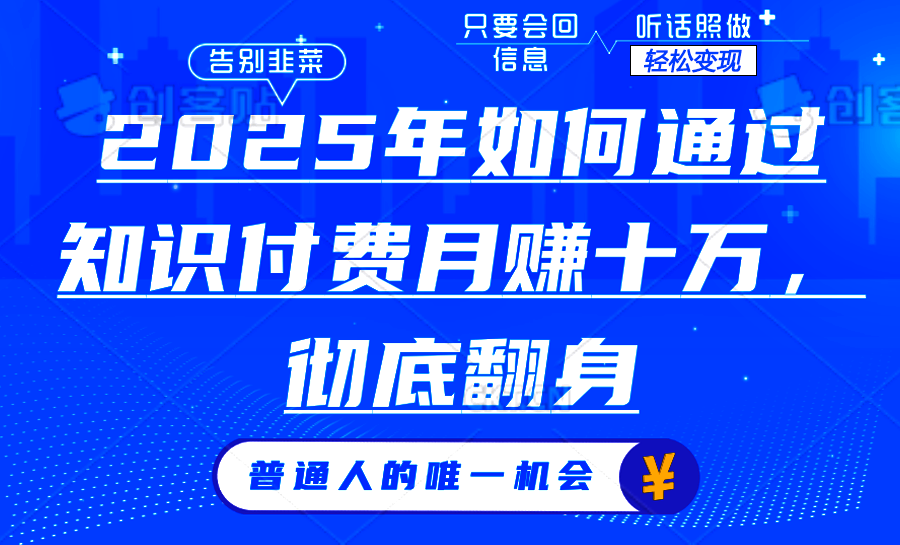 2025年如何通过知识付费月入十万，年入百万。。 - 严选资源大全 - 严选资源大全