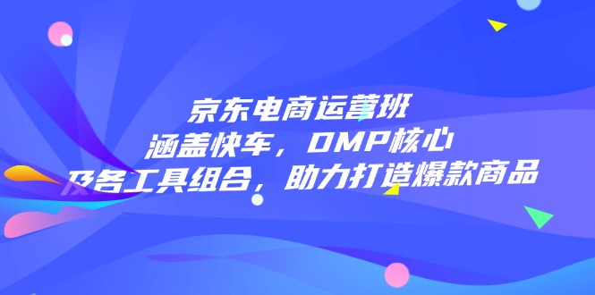 京东电商运营班：涵盖快车，DMP核心及各工具组合，助力打造爆款商品 - 严选资源大全 - 严选资源大全